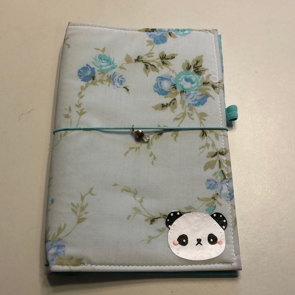 Fabric planner cover